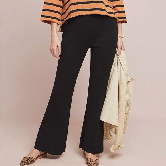 Anthropologie Pants - Anthropologie Gibson Sweater Pants, Black, Size XS, As-Is